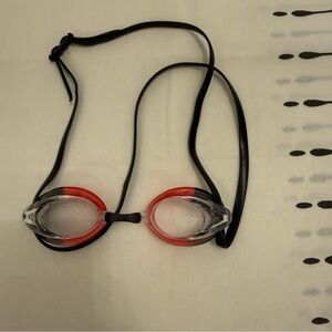 Speedo Black Swim Goggles Strap with White Logo